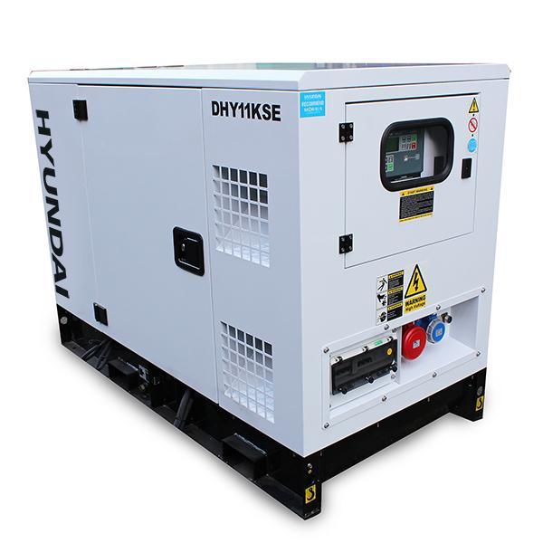 Hyundai Three Phase Diesel Generator | Hyundai 8.8kW/11kVA | 2 Year Platinum Warranty
