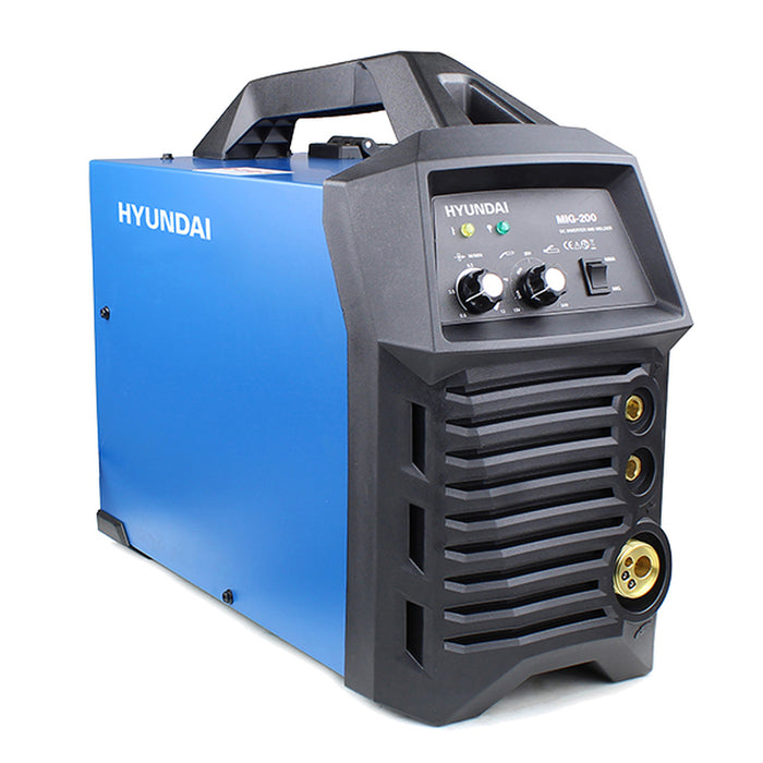 Hyundai 200Amp MIG/MMA(ARC) Inverter Welder, 230V Single Phase | HYMIG200 | 2 Year Warranty