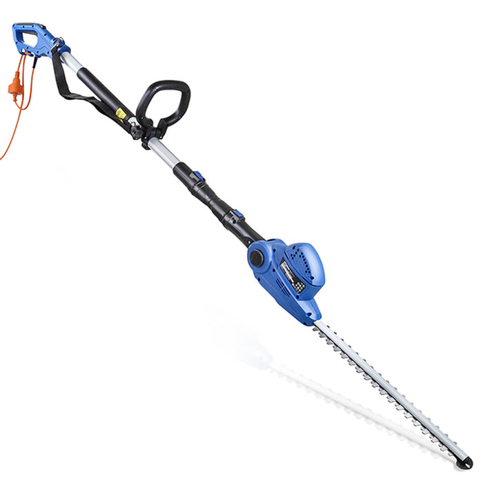 Hyundai 550W 450mm Long Reach Corded Electric Pole Hedge Trimmer/Pruner | HYPHT550E | 3 Year Warranty