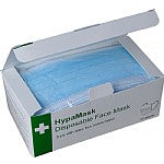 HypaMask 3Ply Disposable Type II Protective Face Masks (Box of 50)