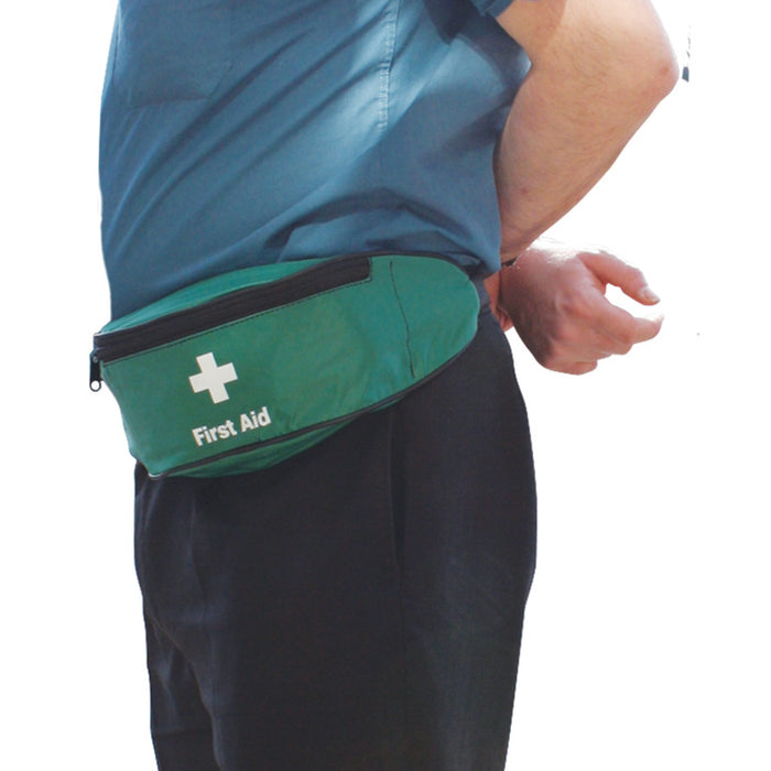 First Aid Bum Bag (Green), Empty