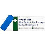 HypaPlast Blue Catering Plasters, 7.2x2.5cm (pack of 100)