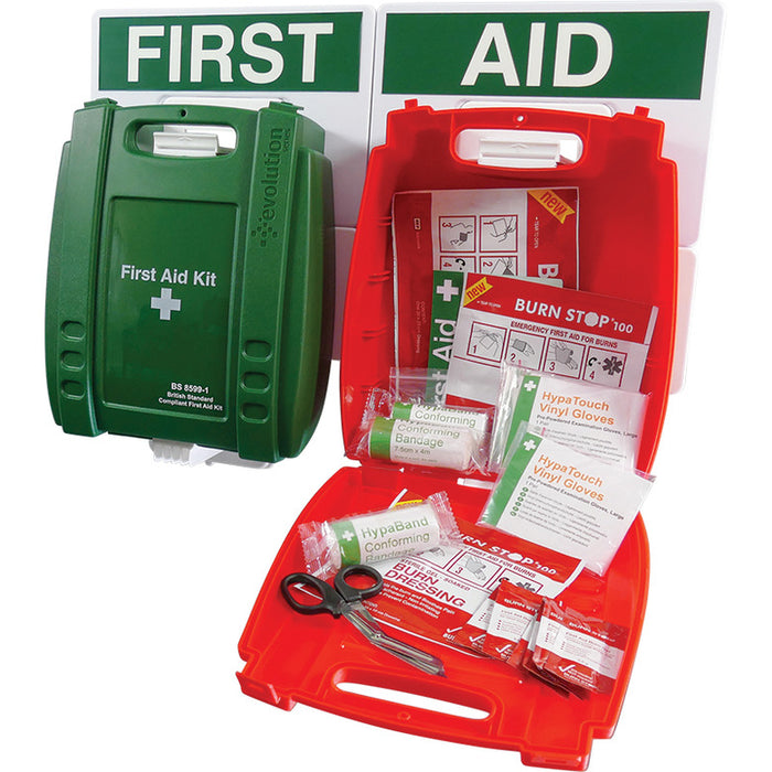 Catering First Aid Point, Green Case