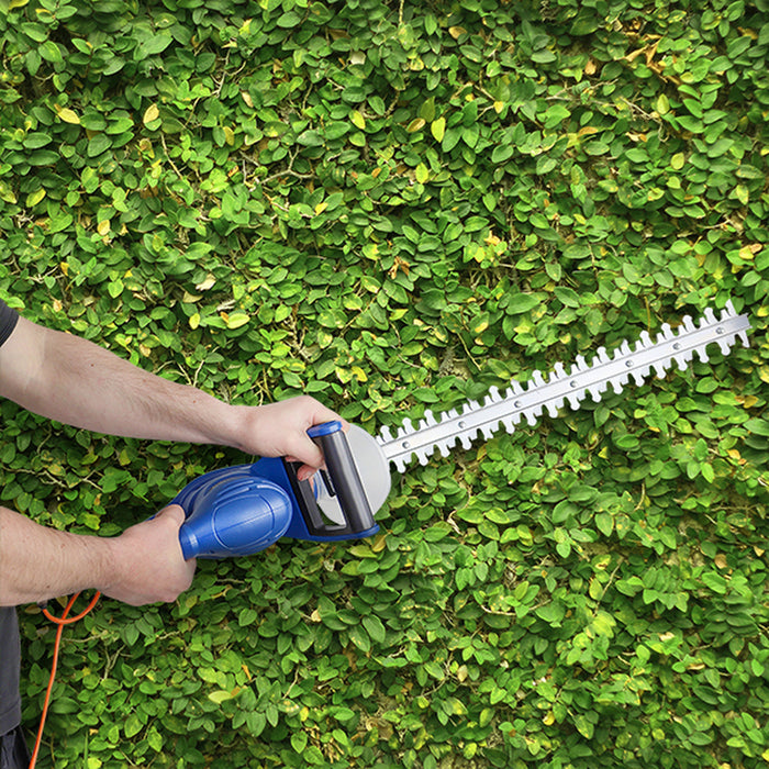 Hyundai 550W 510mm Corded Electric Hedge Trimmer/Pruner | HYHT550E | 3 Year Warranty