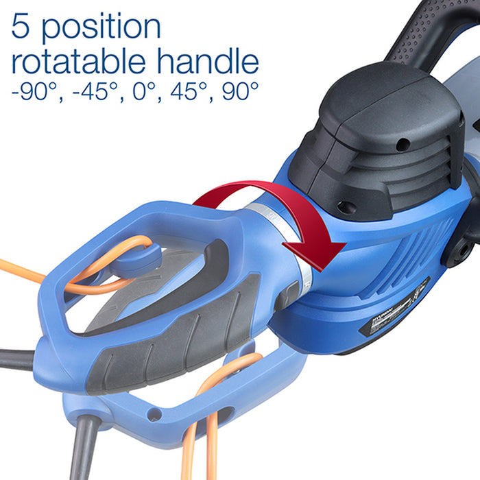 Hyundai 680W 610mm Corded Electric Hedge Trimmer/Pruner | HYHT680E | 3 Year Warranty