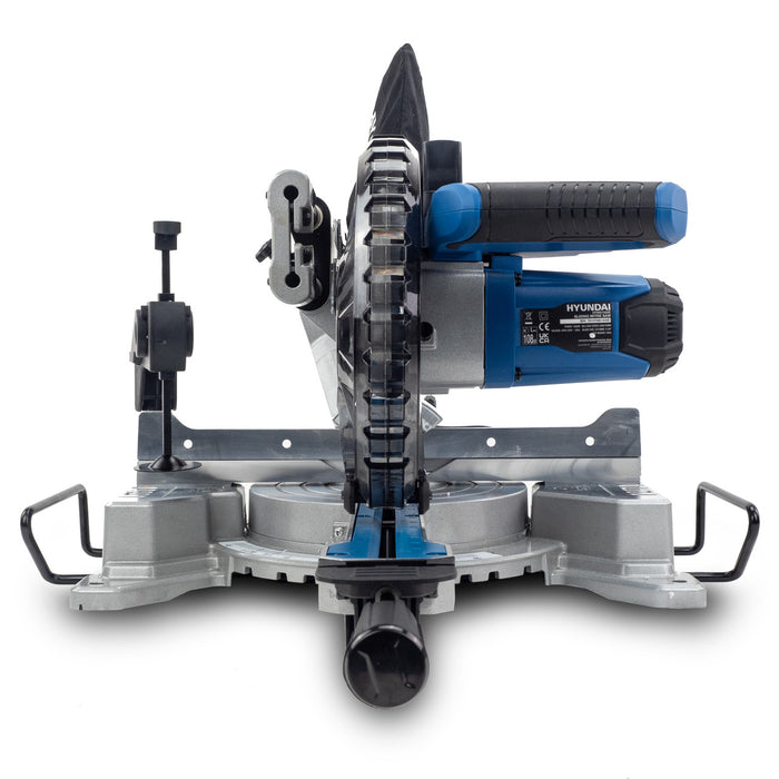 Hyundai 1500W Electric Mitre Saw / Chop Saw with 210mm Blade, 230V | HYMS1500E  | 3 Year Warranty
