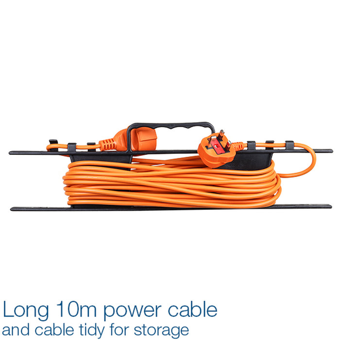 Hyundai 550W 450mm Long Reach Corded Electric Pole Hedge Trimmer/Pruner | HYPHT550E | 3 Year Warranty