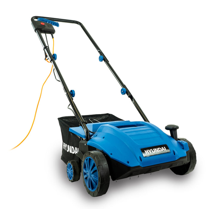 Hyundai 1500W 32cm Electric Lawn Scarifier / Aerator / Lawn Rake, 230V | HYSC1532E | 3 Year Warranty