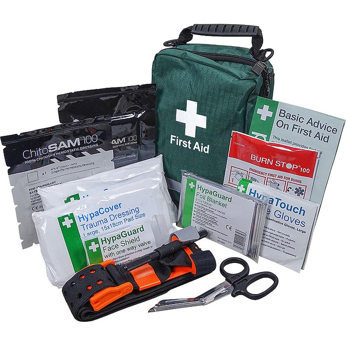 Personal Trauma Kit with Chito-SAM 100 Z-Fold Dressing