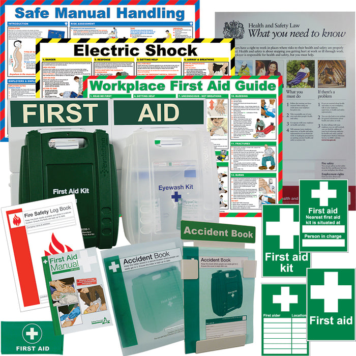 British Standard Compliant Comprehensive First Aid Compliance Pack