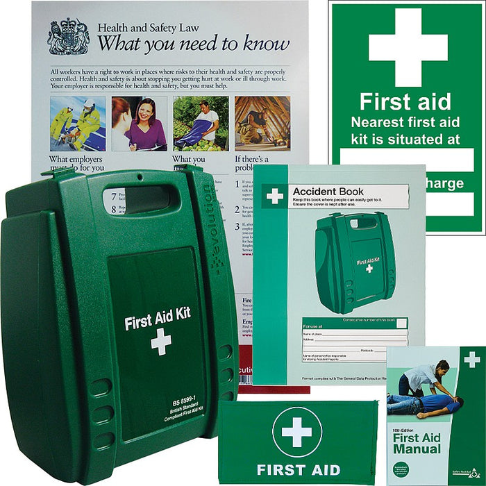 British Standard Compliant First Aid Compliance Pack