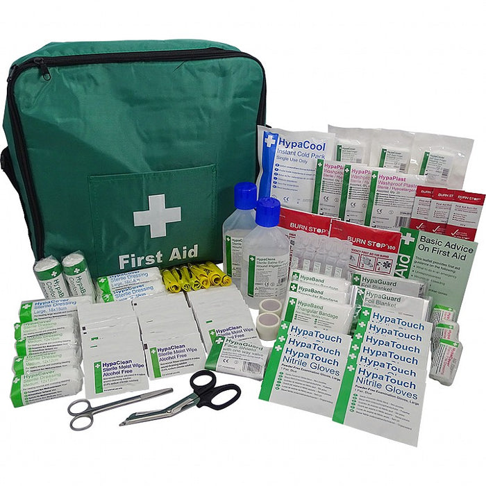 British Standard Compliant Comprehensive First Response Kit