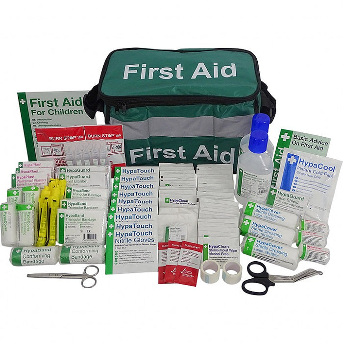 British Standard Compliant School First Aid Haversack