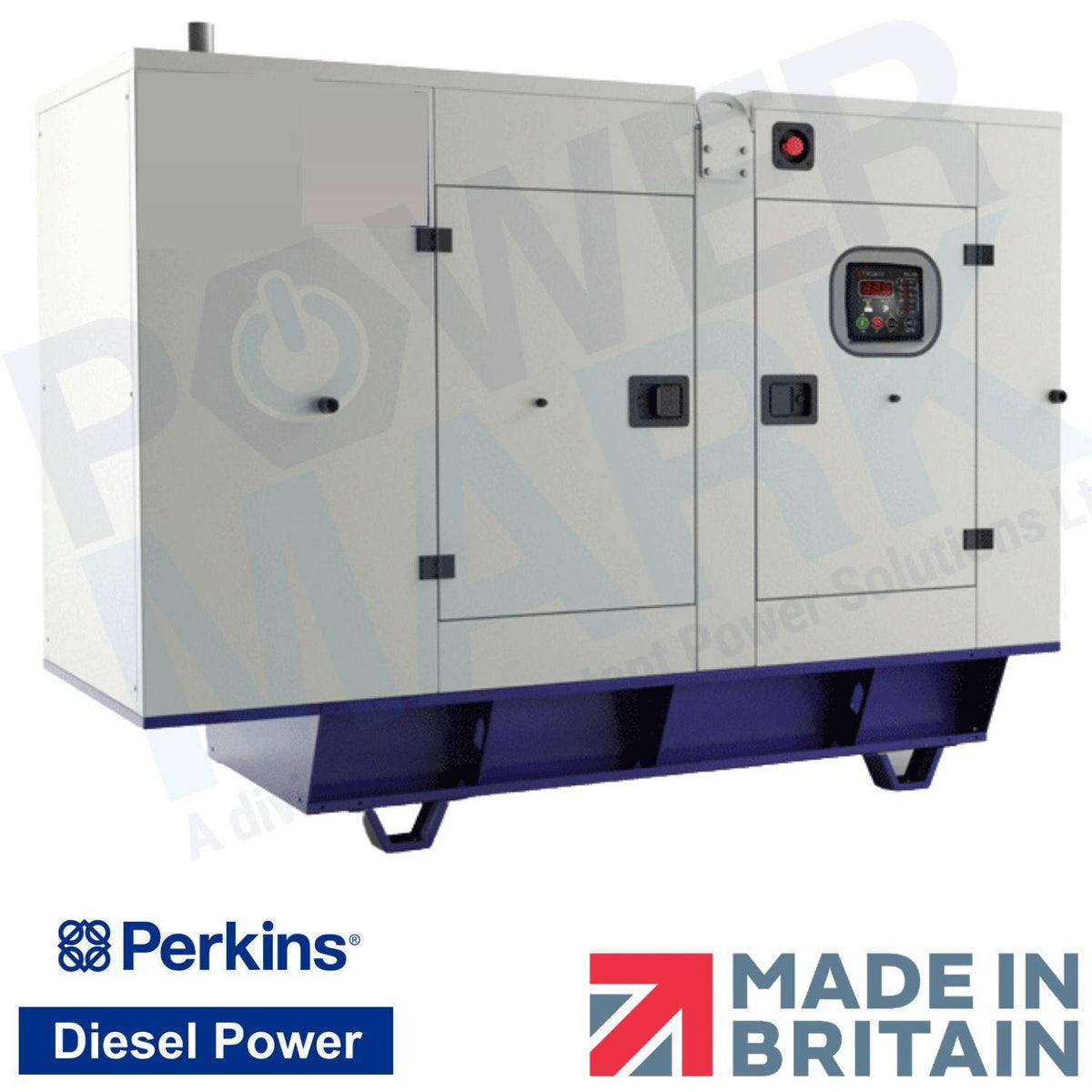 PERKINS 9 kVA Three Phase Silent Diesel Generator AP9S- 2 Year Warrant