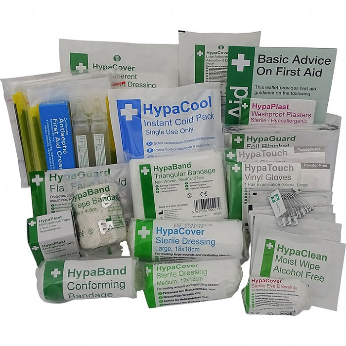 Compact Sports First Aid Kit Refill