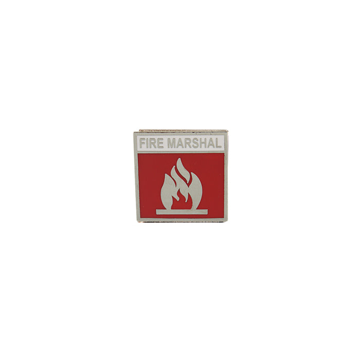 Fire Marshal Badge, 2.5x2.5cm