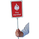 Fire Marshal Desk Sign