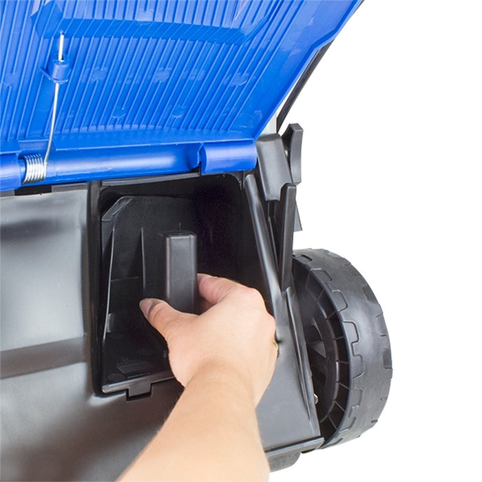 Hyundai 33cm Corded Electric 1200w/230v Roller Mulching Lawnmower | HYM3300E | 3 Year Warranty