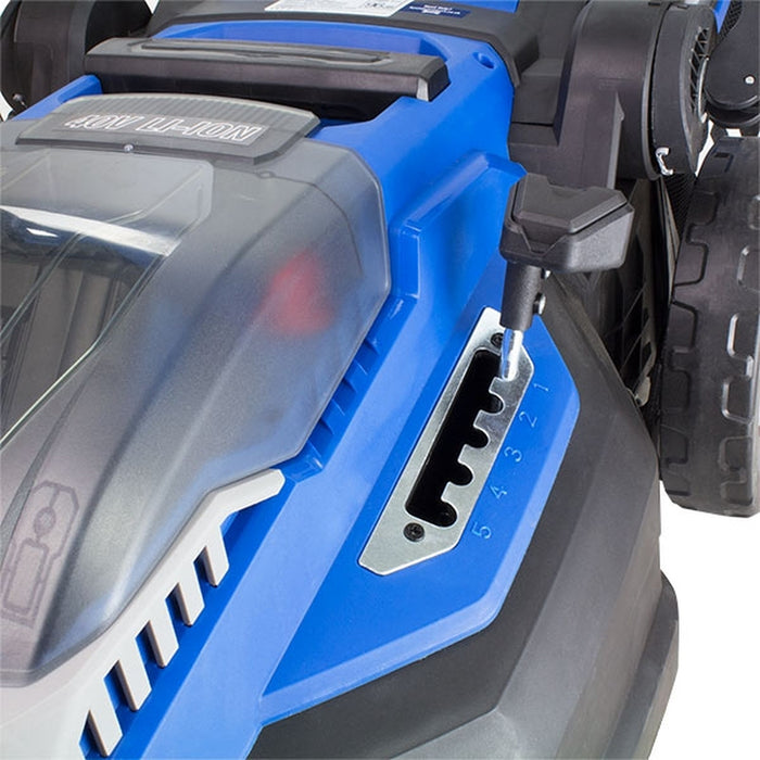 Hyundai 38cm Cordless 40v Lithium-Ion Battery Roller Lawnmower with Battery and Charger | HYM40LI380P | 3 Year Warranty