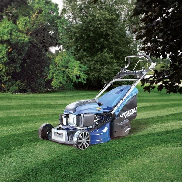 Hyundai Self Propelled Electric Start 139cc Petrol Roller Lawnmower | Hyundai 19" 48cm / 480mm | 3 Year Platinum Warranty