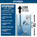 HYUNDAI 850W Stainless Steel Electric Submersible Dirty Water Pump | HYSP850D | Hyundai 3 year UK Platinum Warranty