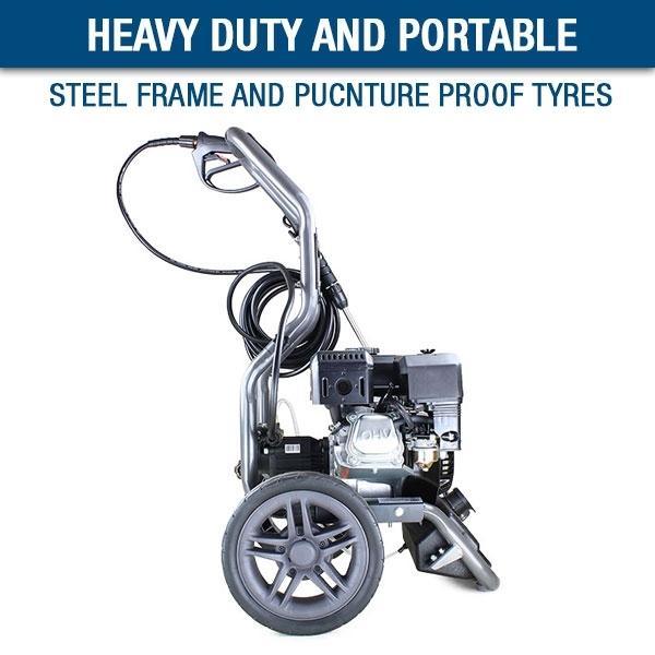 Hyundai 210cc Petrol Pressure Washer | Hyundai 2800psi | Excellent Patio Cleaner | 3 Year Platinum Warranty