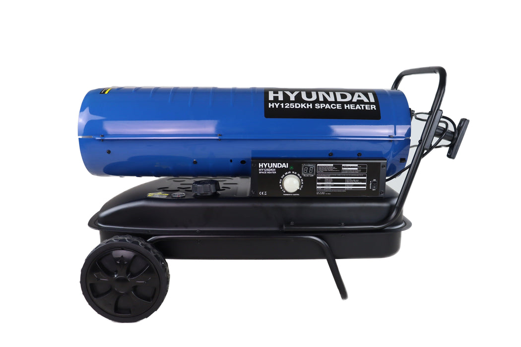 Hyundai Diesel/Kerosene Space Heater 125,000BTU | Hyundai 37kW | 2 Year Platinum Warranty