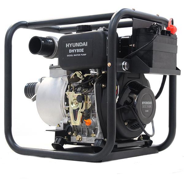 Hyundai Electric Start Diesel Water Pump | Hyundai 80mm 3 | 1 Year Platinum Warranty