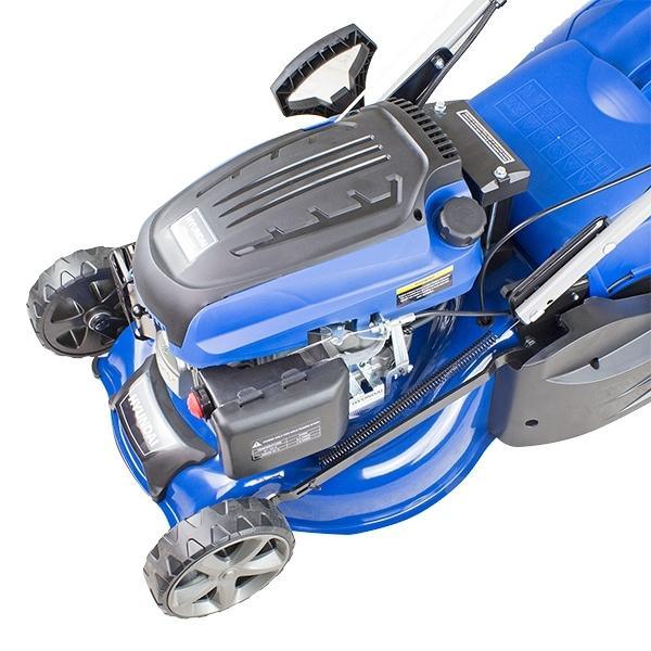 Hyundai Electric-Start Self-Propelled Petrol Roller Lawnmower | Hyundai 17"/43cm 139cc | 3 Year Platinum Warranty