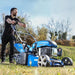 Hyundai Electric-Start Self-Propelled Petrol Roller Lawnmower | Hyundai 17"/43cm 139cc | 3 Year Platinum Warranty