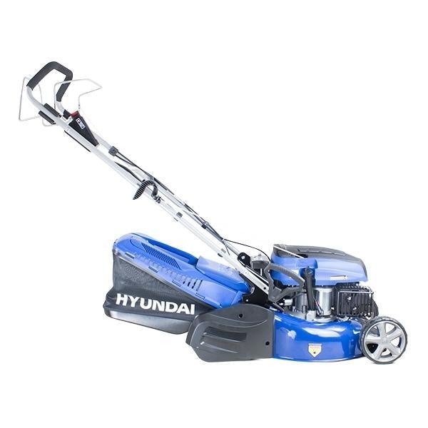 Hyundai Electric-Start Self-Propelled Petrol Roller Lawnmower | Hyundai 17"/43cm 139cc | 3 Year Platinum Warranty