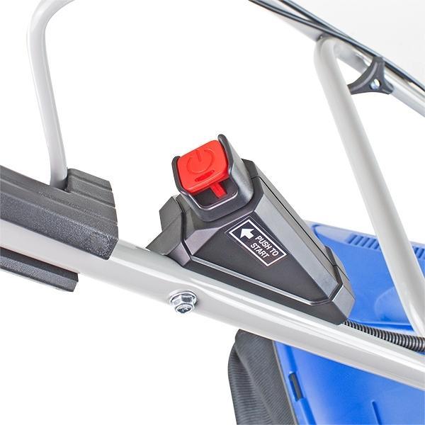 Hyundai Electric-Start Self-Propelled Petrol Roller Lawnmower | Hyundai 17"/43cm 139cc | 3 Year Platinum Warranty