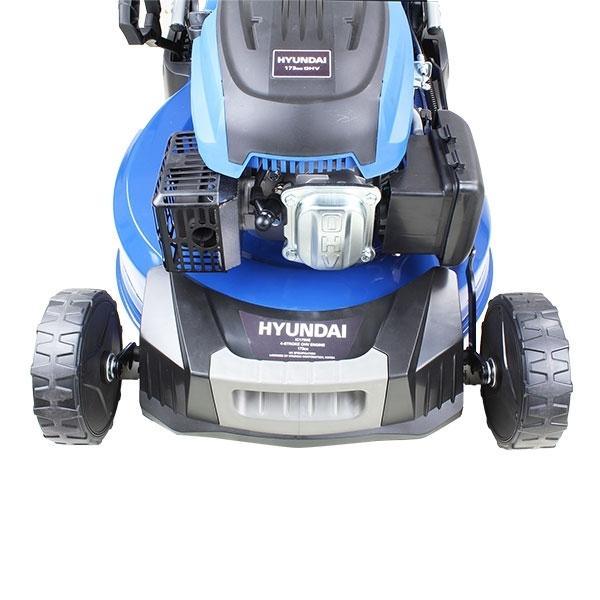 Hyundai Electric -Start Self- Propelled Petrol Roller Lawnmower | Hyundai 21"/53cm 196cc | 3 Year Platinum Warranty