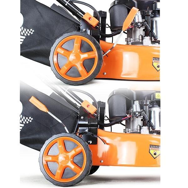 Hyundai P1 Engine Electric Key Start Lawnmower Self Propelled | Hyundai 18" 46cm / 460mm 139cc Petrol Lawn Mower | 2 Year Platinum Warranty