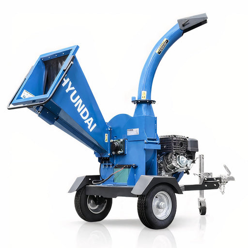 Hyundai Petrol Wood Chipper with Electric-Start Engine | Hyundai 420cc 4.5 | 3 Year Platinum Warranty