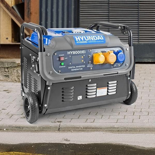 HYUNDAI Portable Petrol Inverter Generator 230v/115v | HYUNDAI 7500W | 3 Year Platinum Warranty