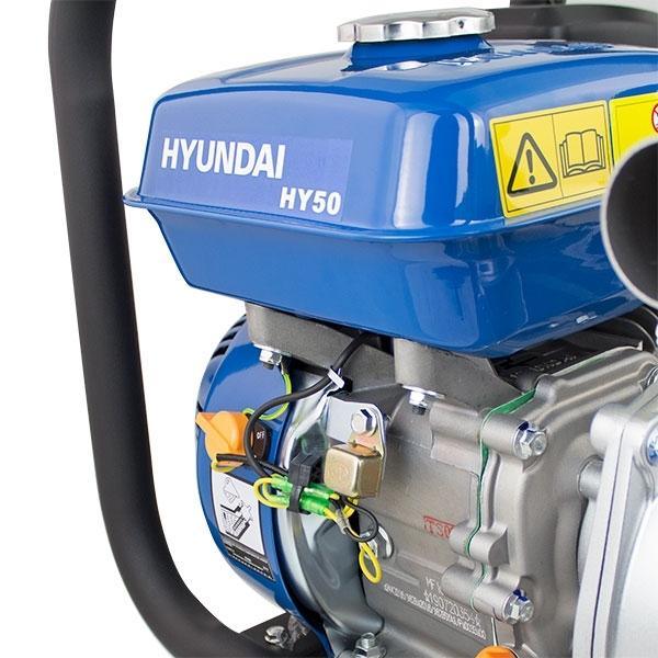 Hyundai Professional Petrol Water Pump - 2"/50mm Outlet | Hyundai 163cc 5.5hp| 3 Year Platinum Warranty