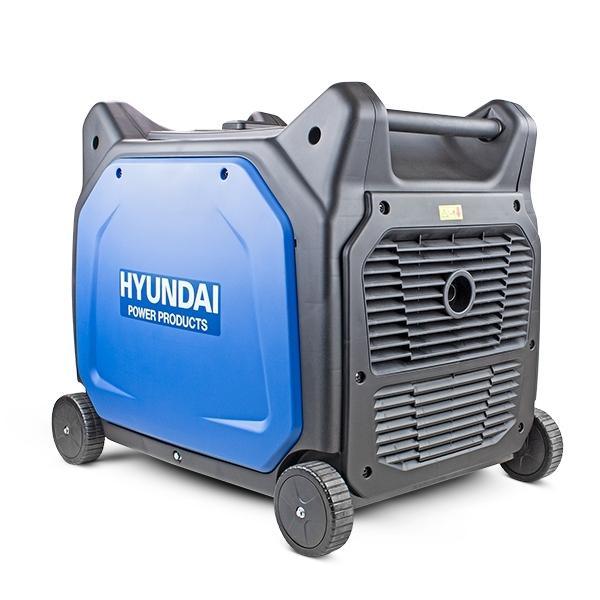 Hyundai Remote Electric Start Petrol Portable Inverter Generator | Hyundai 6600W/6.6kW | 3 Year Platinum Warranty