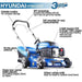 Hyundai Self-Propelled Petrol Lawnmower | Hyundai 17"/43cm 139cc | 3 Year Platinum Warranty